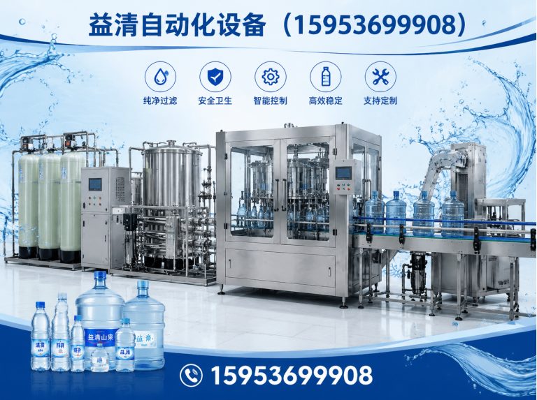临朐县矿泉水设备展示图